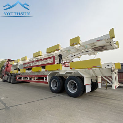 45 tonnes 60 tonnes Terminal semi-remorque pour conteneurs de 40 pieds