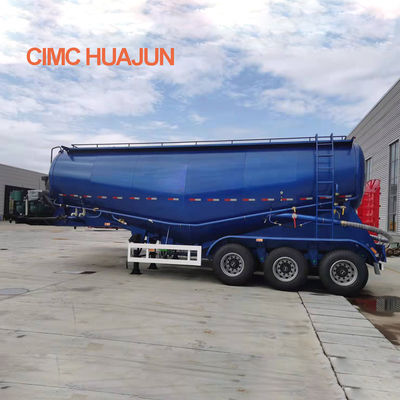 90 /50 King Pin 3 axes 40CBM 45CBM semi-remorque de ciment pour le transport sécuritaire du ciment
