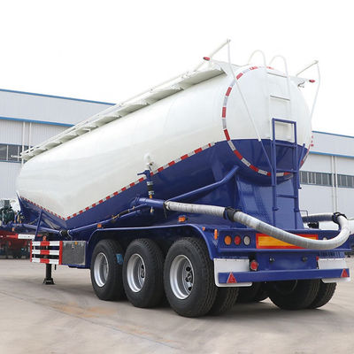 90 /50 King Pin 3 axes 40CBM 45CBM semi-remorque de ciment pour le transport sécuritaire du ciment