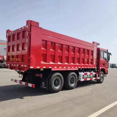 31 à 40 tonnes capacité de chargement gauche Shacman 6x4 en forme de U