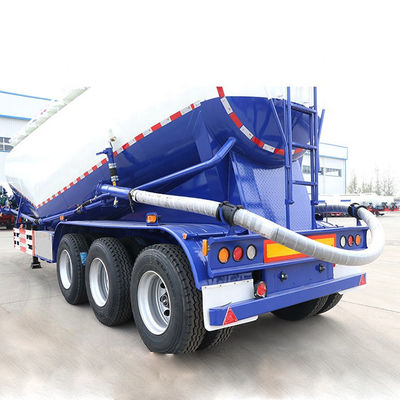 Camion remorque réservoir de ciment en acier semi-remorque dans n'importe quelle couleur avec acier, Q345