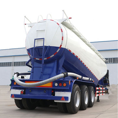 Camion remorque réservoir de ciment en acier semi-remorque dans n'importe quelle couleur avec acier, Q345