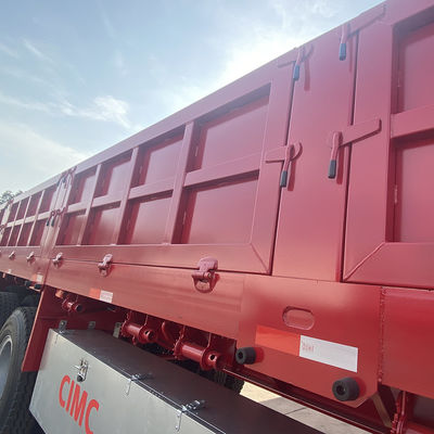 13000*2550*2280mm 3 essieux Semi-remorque de chargement 60 tonnes Q345 ou HG700