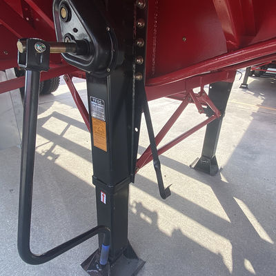 13000*2550*2280mm 3 essieux Semi-remorque de chargement 60 tonnes Q345 ou HG700