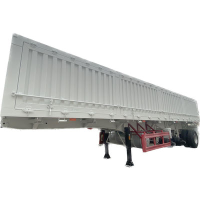 Trailers de camions 60 tonnes, déchargeurs latéraux, semi-trailers avec train d'atterrissage lourd de 28 tonnes