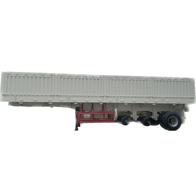 Trailers de camions 60 tonnes, déchargeurs latéraux, semi-trailers avec train d'atterrissage lourd de 28 tonnes