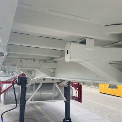 Trailers de camions 60 tonnes, déchargeurs latéraux, semi-trailers avec train d'atterrissage lourd de 28 tonnes