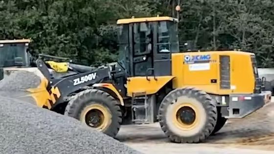XCMG ZL50GN chargeur à roues de 5 tonnes chargeur avant à haute efficacité hydraulique
