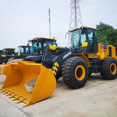 6 tonnes XCM-G LW600KN chargeur à roues Taille du pneu 23.5-25 Conçu 178kw
