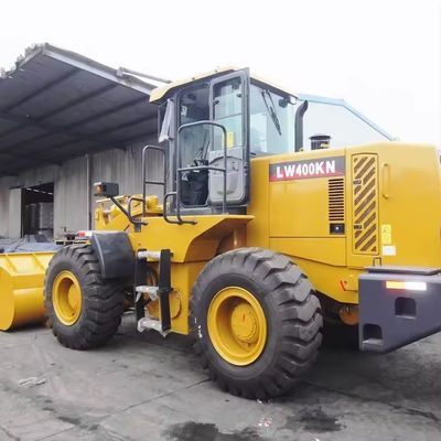Tracteur de chargement avant de 92 kW LW400FN 4 tonnes Tracteur de chargement à roues Conçu 23.5-25