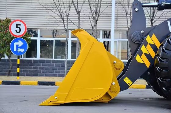 8000*3016*3515 Dimension LW500F chargeur à roues 5 tonnes chargeur de mine Weichai/moteur Cummins
