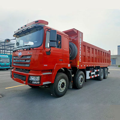 15-20T gauche Shacman 8X4 F3000 X3000 camion de décharge pour boîte de vitesses rapide